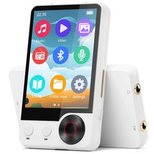 128GB MP3-Player mit Bluetooth 5.3, Tragbarer Verlustfreier HiFi-Musikplayer ...
