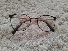 Fielmann 028 CL 46 18 135  Brille Grau Gold