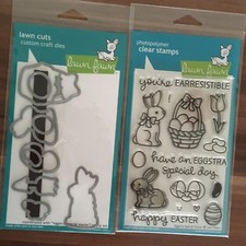 Lawn Fawn "Eggstra Special Easter" - Stempelset und passende Stanzschablonen