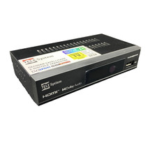 Tele System TS4020 Decoder mit Dual DVB T/T2, DVB-S/S2 HEVC HD HDR10 HLG Tuner