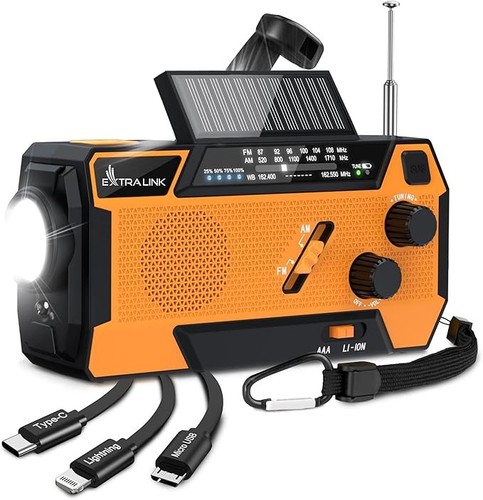 Notfallradio solar kurbel - solar,