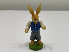 Erzgebirge Figur Hase 5,5 cm. Zustand siehe Fotos