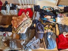 47x Jungen Baby Kleidungspaket Größe 86 ♡ Unisex Winterpaket Frühling