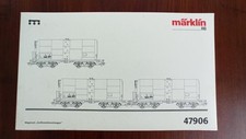 Märklin 47906 "WAGENSET GROßRAUMKESSELWAGEN"/WAGGON-SET,WIE NEU,OVP,TOP-ZUSTAND