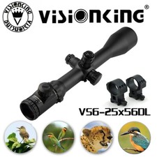 Visionking 6-25x56 Mil dot Leuchtabsehen Jagd Zielfernrohr 35mm 223 308 338 50