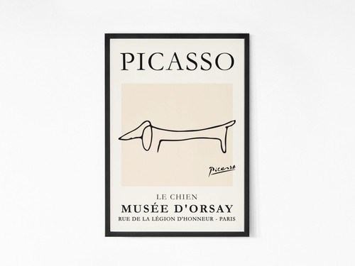 Picassos dackel hund line - picassos,