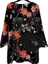 Kleid Tunika HM Gr M florales