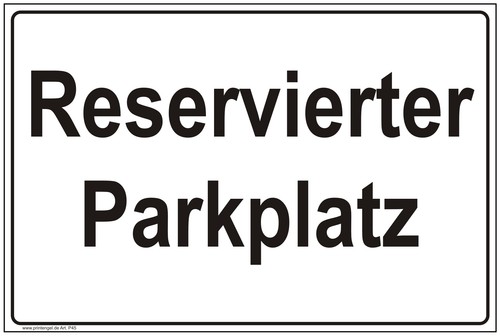 Schild parkverbot parkplatz - parkverbot,