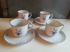Villeroy & Boch   Alt Luxemburg Vieux Luxembourg   4 x Kaffeetasse und Untere