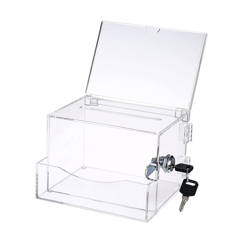 Acrylspendenbox stimmzettel - acrylspendenbox,