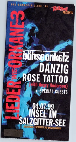 Böhse onkelz danzig - onkelz, +