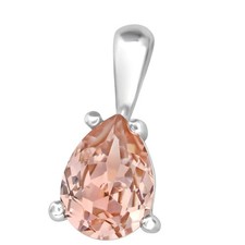 Anhänger Tropfen mit Kristall
