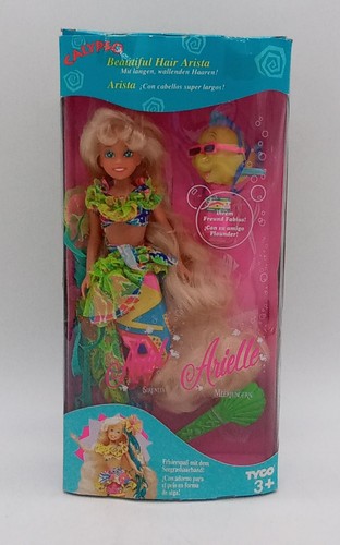 Vintage tyco puppe arielle - vintage,