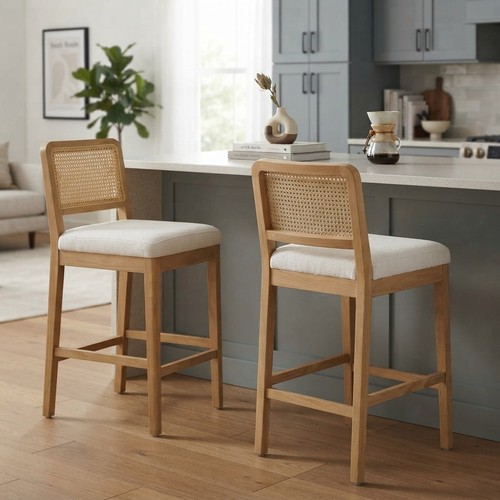 Elegante weiße barhocker - elegante, aus