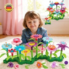 134PCS Blumengarten Spielzeug