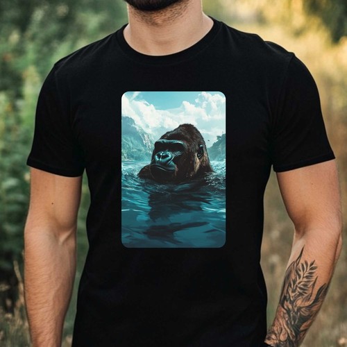 Herren shirt gorilla - t-shirt,