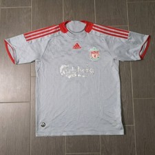 Vintage Retro 2008/09 Torres 9 Liverpool FC LFC Trikot Größe: S  Adidas