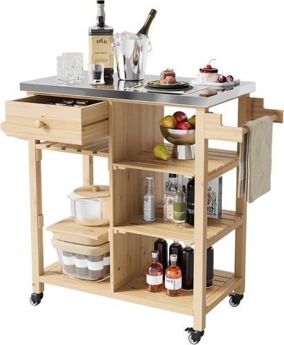 Outdoor grill cart holz - outdoor,