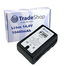 Li-Ion V-Mount Akku 14,4V 10400mAh D-Tap USB ersetzt Sony BP-150WS BP-190S