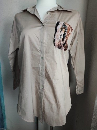 Bluse jacke megateil - bluse, 44