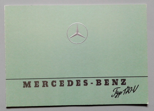 Mercedes 170 prospekt - 170, v