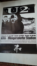 U2 Konzertposter 1987 Köln