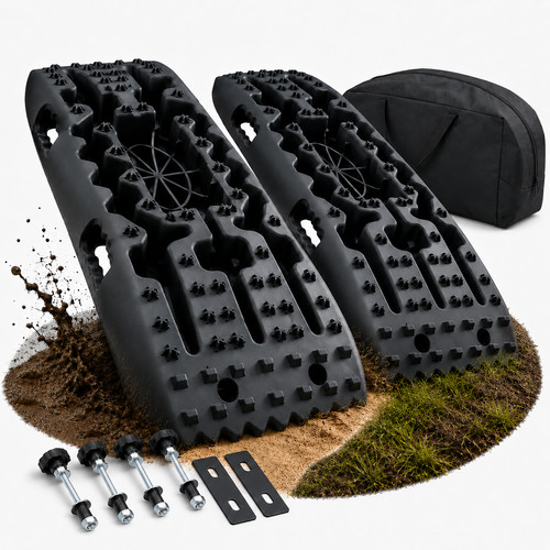 Sandbleche 2er set schwarz 10t - set,