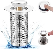 Edelstahl Abflussstopfen mit