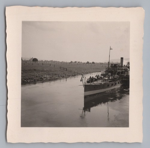 Dampferfahrt auf der weser - auf,