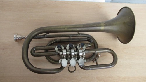 Kornett mit mundstück - kornett,