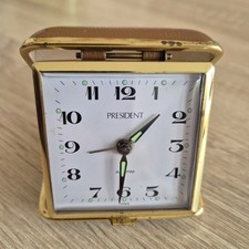 Vintage Reisewecker PRESIDENT
