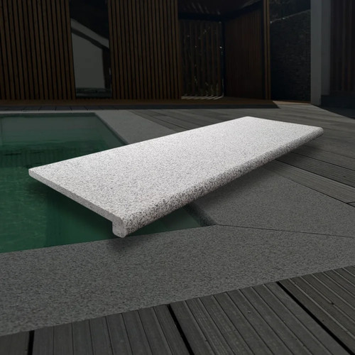 Granit trittstufen geflammt - granit,