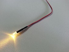 10 Stück mit Vorwiderstand fertig verkabelte LED warmweiß für Hausbeleuchtung H0