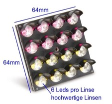 16 LED Ampel Matrix 4x4 Entwicklerboard elektronisches Bauteil