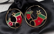 Weihnachtliche Ohrringe