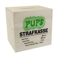 Spardose aus Holz für