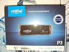 Crucial P3 1TB PCIe 3.0, NVMe