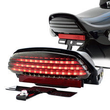 Fender LED Rücklicht Halterung Rot Für Harley Davidson Dyna Fat Bob FXDF Tri-Bar