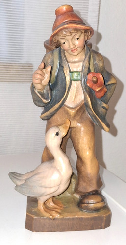 Holzfigur geschnitzt hans im - hans,