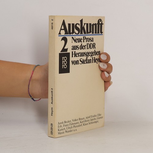 Auskunft neue prosa aus der - auskunft,