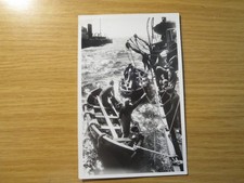 AK Rettungsmission auf hoher See,Übersetzen in kleine Boote,Schiff "Weser",ungel