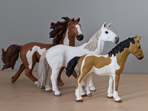 Schleich pferde pinto mustang - schleich, pferde,