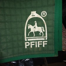 Schabracke, Sattelunterlage,  Pfiff, sehr gut erhalten