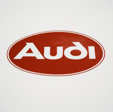 Audi Aufkleber Schriftzug Logo