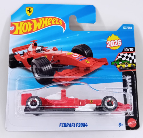 Hot wheels ferrari f2004 - hot,