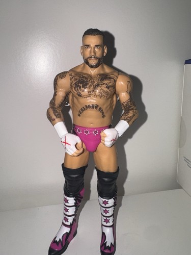 Punk wwe mattel figur - wwe,