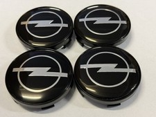 4Stk Für OPEL 60mm Schwarz