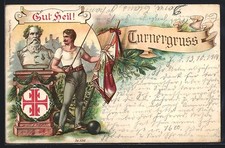 Lithographie Gut Heil