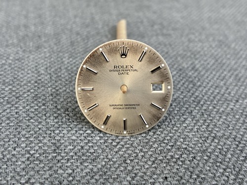 Rolex date dial silver tritium - dial,