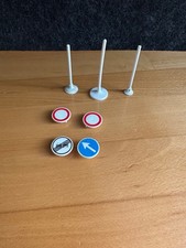 Playmobil Straßenschilder Konvolut alt